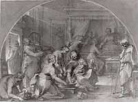 A+ 038
<br/>
Geboorte van Johannes de Doper
<br/>
<em>Salimbeni, Ventura (1567/68-1613)</em>